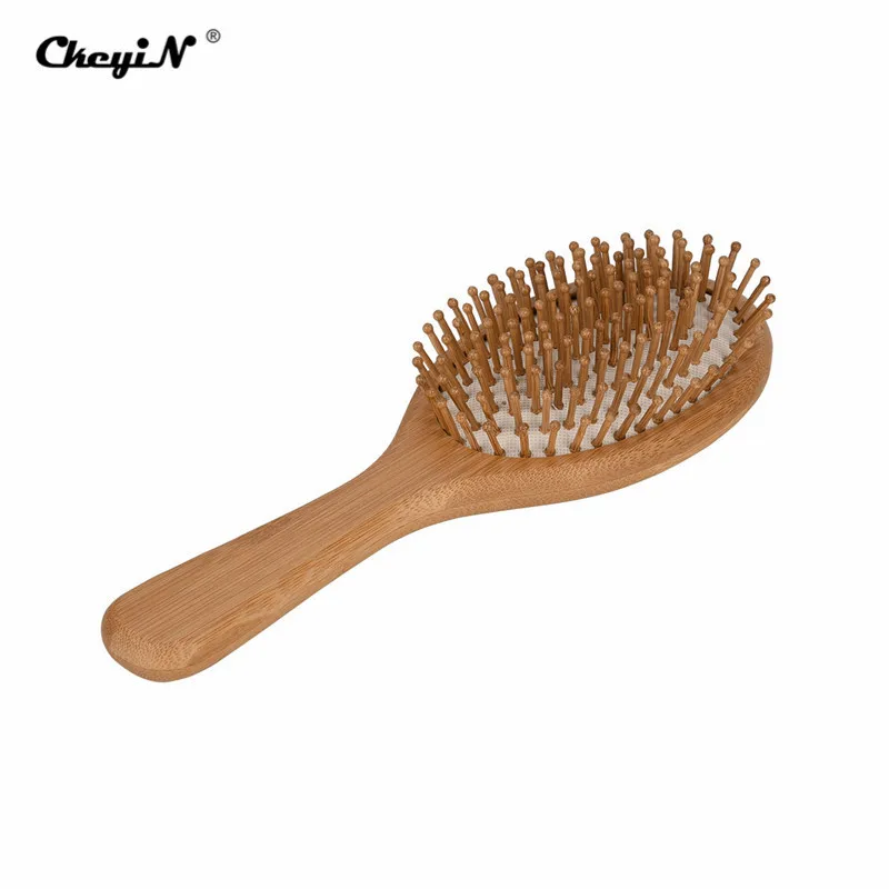 

Cushion Hair Brush Bamboo Airbag Tangle Comb Detangle Anti-frizz Hairbush Massage Head Scalp Relax Promote Blood Circulation PJ
