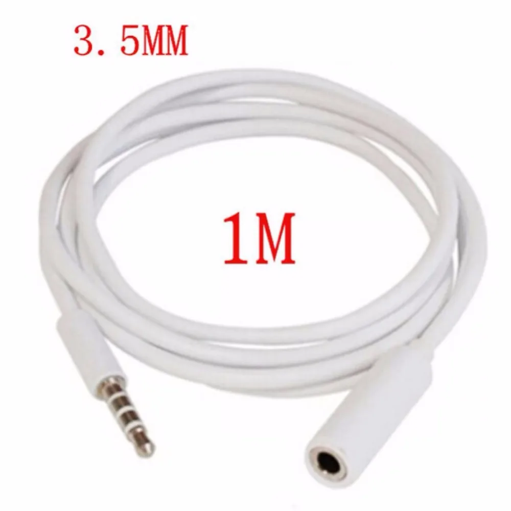 1M Headphone Extension Cable 3.5mm Jack Male to Female Aux Cable 3.5mm Audio Extender Cord For PC Computer iPhone
1M Headphone Extension Cable 3.5mm Jack Male to Female Aux Cable 3.5mm Audio Extender Cord For PC Computer iPhone