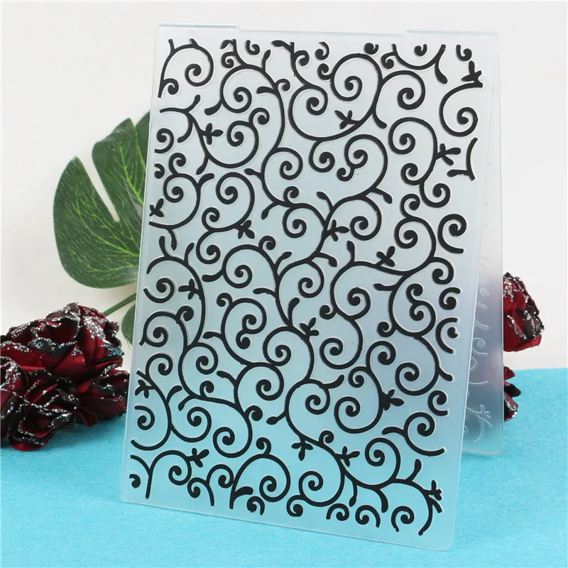 Lace Vines Plastic Embossing Folder Stencil Template For Scrapbooking Paper Greeting Card Photo Album Decoration
Lace Vines Plastic Embossing Folder Stencil Template For Scrapbooking Paper Greeting Card Photo Album Decoration