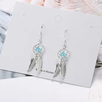 925 Sterling Silver Feather Charm Drop Earrings for Women Wedding Sterling Silver Jewelry Bijoux eh1181
925 Sterling Silver Feather Charm Drop Earrings for Women Wedding Sterling Silver Jewelry Bijoux eh1181