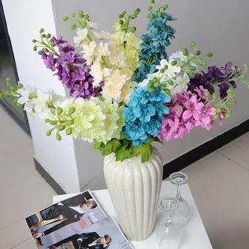 Artificial hyacinth flowers silk flowers large living room decoration flower larkspur wedding decoration 6 colors
Artificial hyacinth flowers silk flowers large living room decoration flower larkspur wedding decoration 6 colors