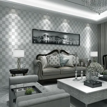 Modern Flocking Plaid Check Non Woven Fabric Wallpaper TV Background Wall Restaurant Walkway Wallpaper
Modern Flocking Plaid Check Non Woven Fabric Wallpaper TV Background Wall Restaurant Walkway Wallpaper