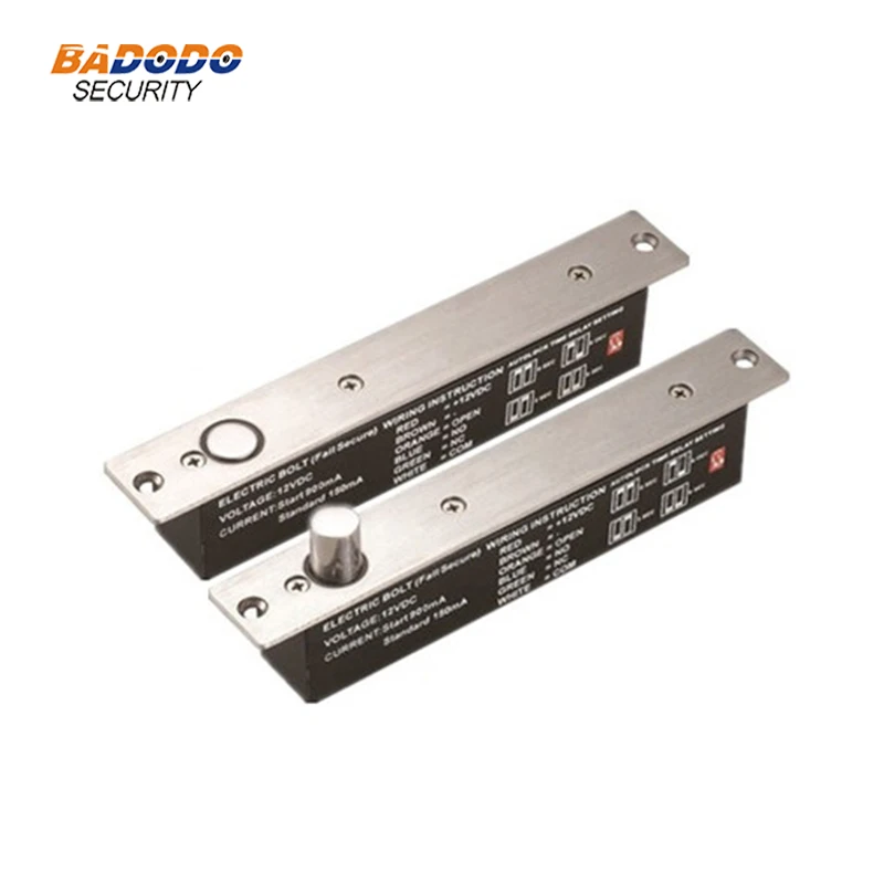 DC12V 6 lines Electric bolt lock fail safe or fail secure with time delay electric lock 2000KG holding force for home security
DC12V 6 lines Electric bolt lock fail safe or fail secure with time delay electric lock 2000KG holding force for home security