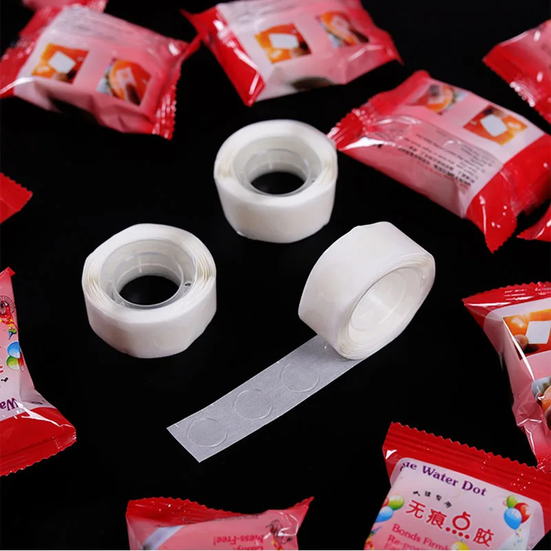 100pcs/roll Dot Super Sticky Double Sided Rubber Adhesive Balloon Party Wedding Decor Baby Shower Birthday Party Decorations Kid
100pcs/roll Dot Super Sticky Double Sided Rubber Adhesive Balloon Party Wedding Decor Baby Shower Birthday Party Decorations Kid