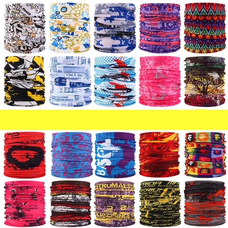 Outdoor Biking Mask Variable Magic Headscarf Multi-functional Hair Band for Men and Women with Sunscreen and Warm Neck
Outdoor Biking Mask Variable Magic Headscarf Multi-functional Hair Band for Men and Women with Sunscreen and Warm Neck