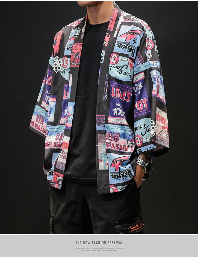 Korean Oversized Shirt Men Short Sleeve Vintage Summer Mens Shirts (32)