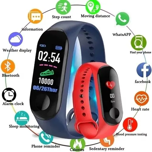 Bluetooth Smart Watch Kids Children Wristband Waterproof Bracelet Band Digital LED Sports Watch Child Wrist Clock Smartwatch
Bluetooth Smart Watch Kids Children Wristband Waterproof Bracelet Band Digital LED Sports Watch Child Wrist Clock Smartwatch
