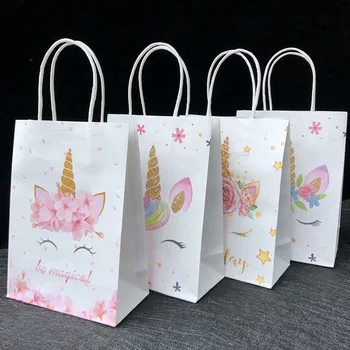 10Pcs/Lot Unicorn Paper Gift Bags Party Bag For Baby Shower Birthday Party Decor Candy Box Favors Event Party Supplies
10Pcs/Lot Unicorn Paper Gift Bags Party Bag For Baby Shower Birthday Party Decor Candy Box Favors Event Party Supplies