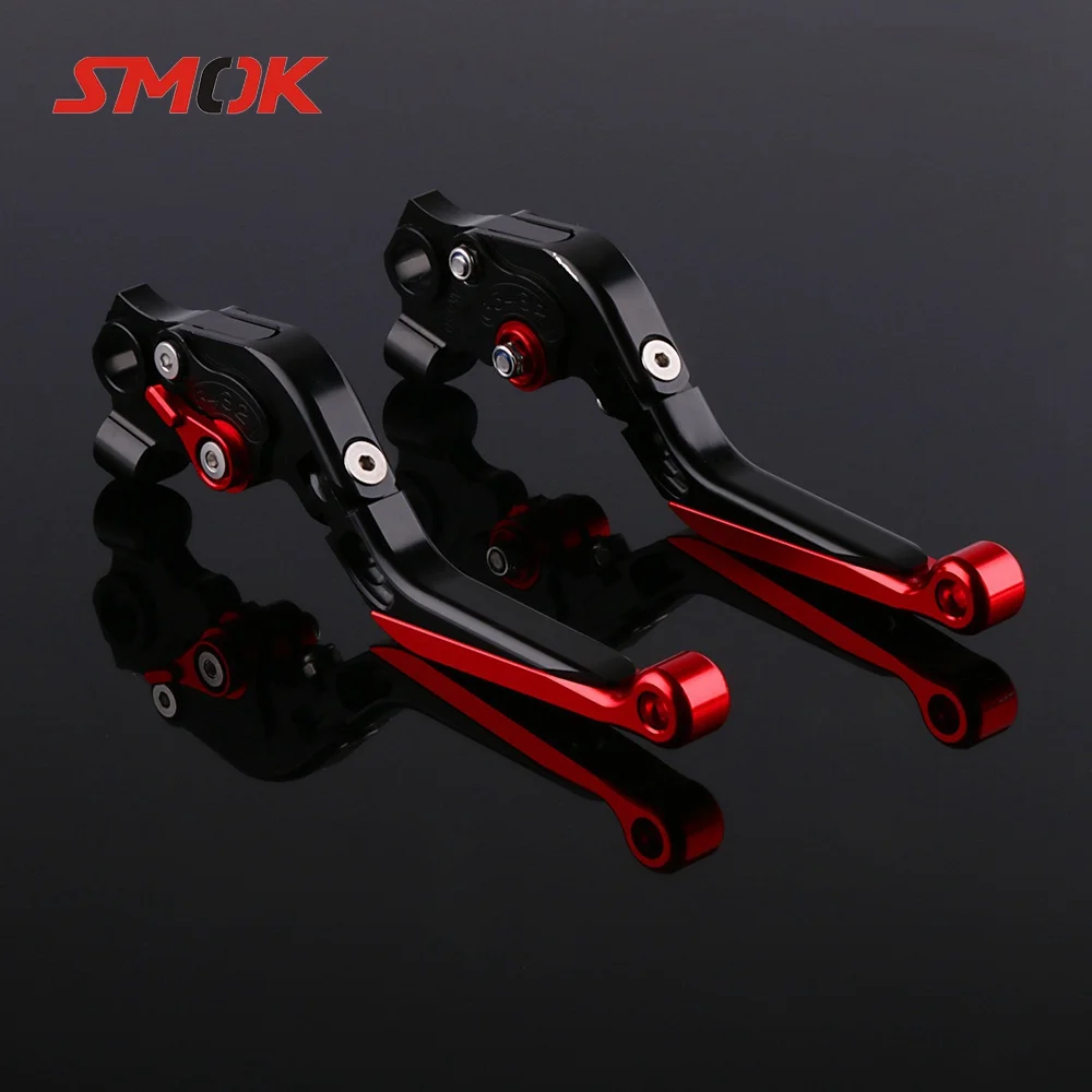 SMOK Motorcycle Accessories CNC Aluminum Adjustable Folding Extendable Brake Clutch Levers For KYMCO AK550 AK 550 2017 2018
SMOK Motorcycle Accessories CNC Aluminum Adjustable Folding Extendable Brake Clutch Levers For KYMCO AK550 AK 550 2017 2018