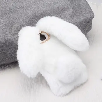 For Huawei Y6 Pro Case 3D Cute Rabbit Fluffy Fur Plush Soft TPU Case Hairy Bunny Diamond Coque Shell Cover for Huawei Y6 Pro
For Huawei Y6 Pro Case 3D Cute Rabbit Fluffy Fur Plush Soft TPU Case Hairy Bunny Diamond Coque Shell Cover for Huawei Y6 Pro
