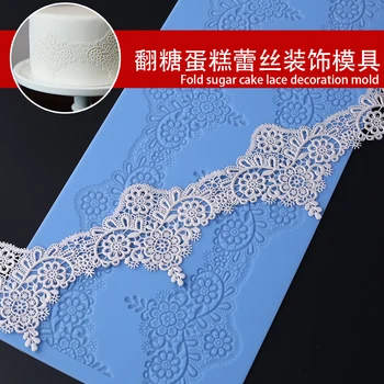 Yueyue Sugarcraft Border silicone lace mold fondant mold cake decorating tools chocolate gumpaste mold wedding cake decoraton
Yueyue Sugarcraft Border silicone lace mold fondant mold cake decorating tools chocolate gumpaste mold wedding cake decoraton
