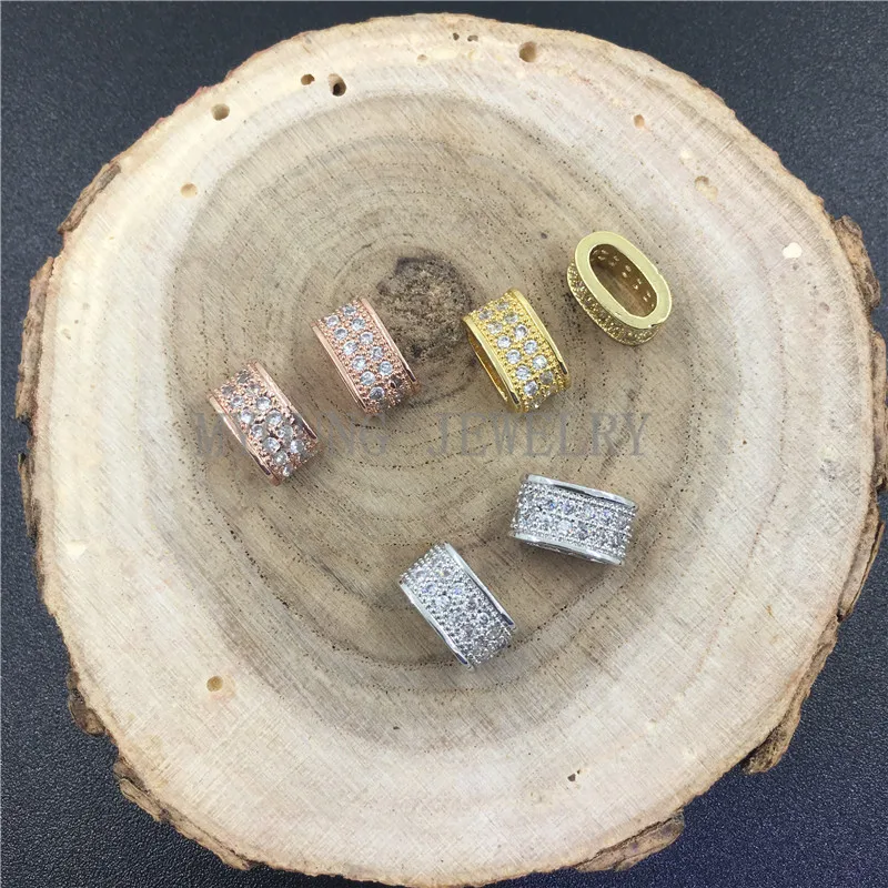MY0756 Micro Pave CZ Zirconia Hollow Metal Column Beads,Large Hole Copper Beads,Cubic Pave Zircon Spacers Bracelet Loose Beads
MY0756 Micro Pave CZ Zirconia Hollow Metal Column Beads,Large Hole Copper Beads,Cubic Pave Zircon Spacers Bracelet Loose Beads