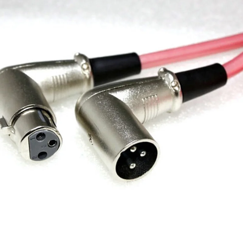 90 degree angle XLR 3Pin Male to Female M/F Mic Microphone Extension Audio Cable C805W 0.5M-30M
90 degree angle XLR 3Pin Male to Female M/F Mic Microphone Extension Audio Cable C805W 0.5M-30M