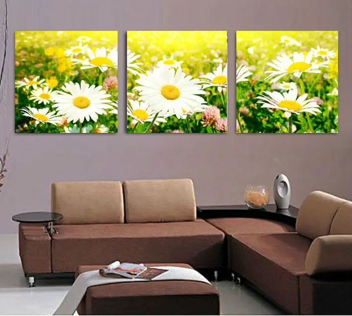 High-quality Modern pictures decor Picture Printed On Canvas Daisy Flowers oil painting on canvas 3 panel wall art
High-quality Modern pictures decor Picture Printed On Canvas Daisy Flowers oil painting on canvas 3 panel wall art
