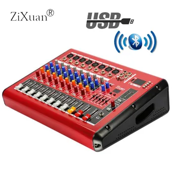 Professional 8 Channel Power Mixer Sound Mixing Console High Power Band Audio Amplifier Mixer with Bluetooth ,USB Mixing Console
Professional 8 Channel Power Mixer Sound Mixing Console High Power Band Audio Amplifier Mixer with Bluetooth ,USB Mixing Console