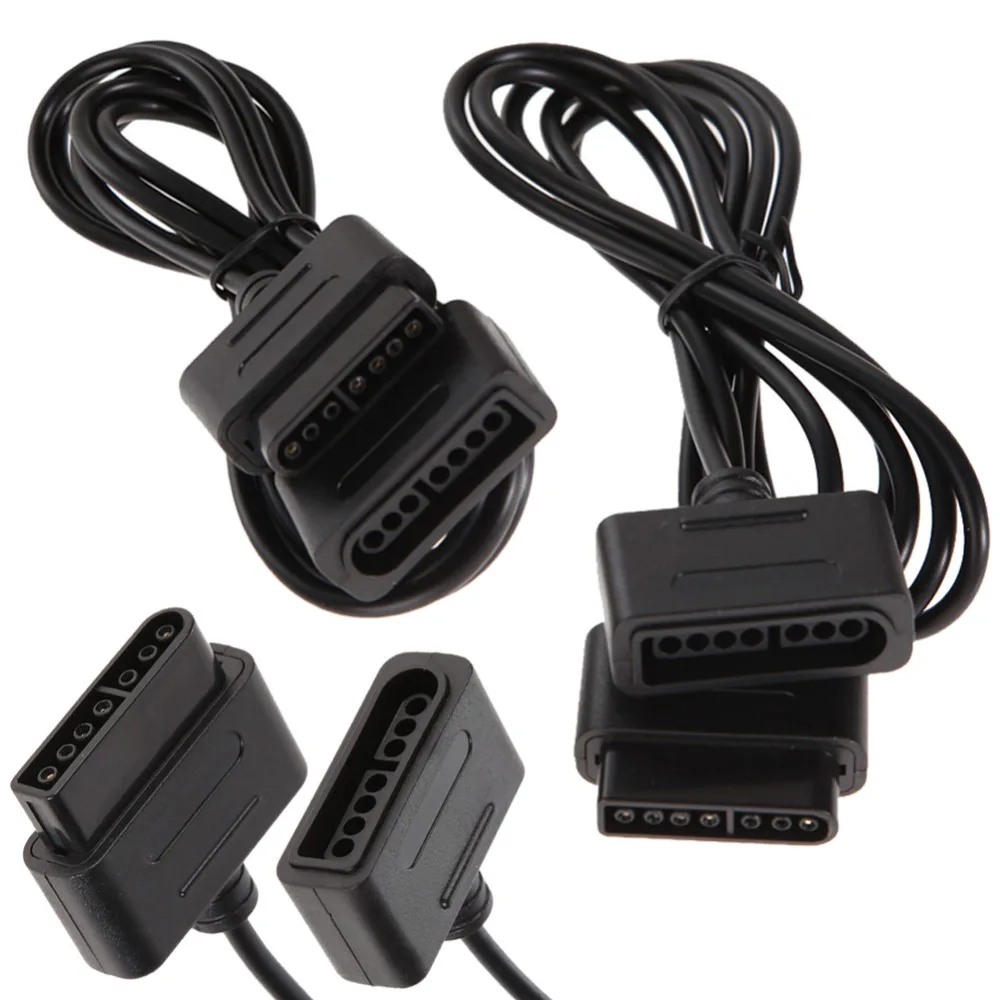 2 pcs 197cm Extension Cable Cords Cable Adapter for SNES Super for Nintendo 16 Bit Game Controller Cable
2 pcs 197cm Extension Cable Cords Cable Adapter for SNES Super for Nintendo 16 Bit Game Controller Cable