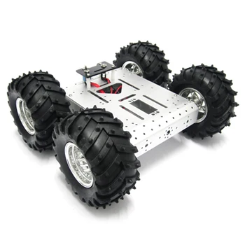 Metal 4WD Smart Robot Car Chassis For Arduino With 130mm Wheel 4 Wheels Car Mobile Platform DIY RC Toy Tracing Experiment Kit
Metal 4WD Smart Robot Car Chassis For Arduino With 130mm Wheel 4 Wheels Car Mobile Platform DIY RC Toy Tracing Experiment Kit