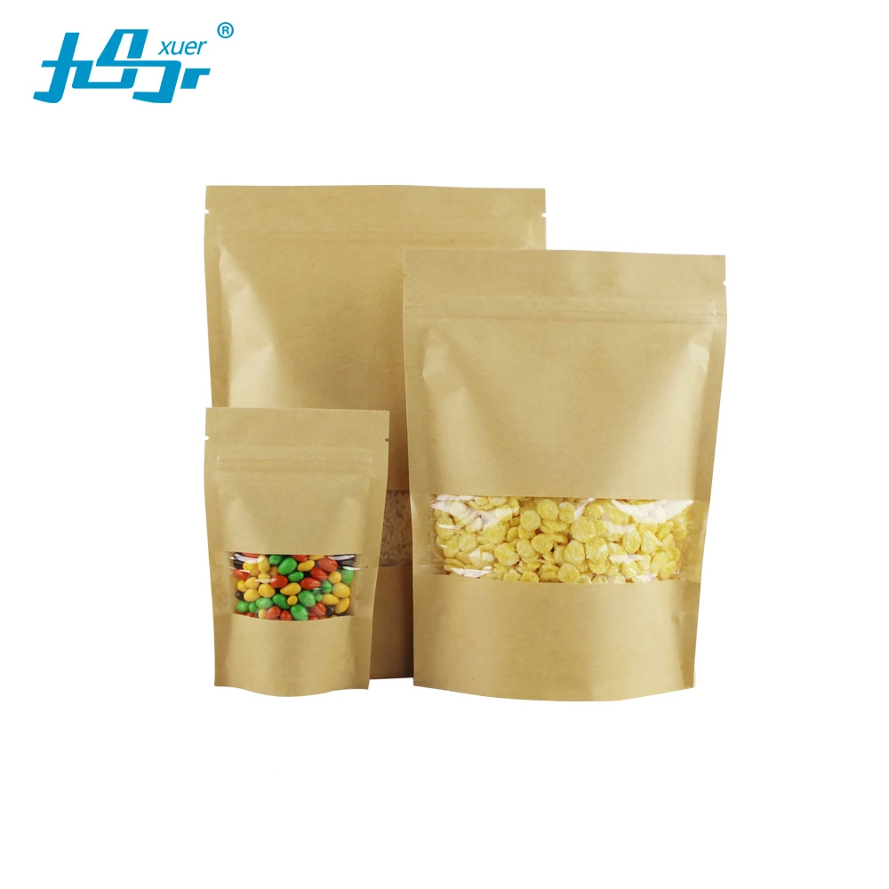9x14+3CM,100pcs Brown stand up Kraft paper Zip Lock bags with Clear Window,Reclosable Doypack pouches Zipper Grip seal Packaging
9x14+3CM,100pcs Brown stand up Kraft paper Zip Lock bags with Clear Window,Reclosable Doypack pouches Zipper Grip seal Packaging