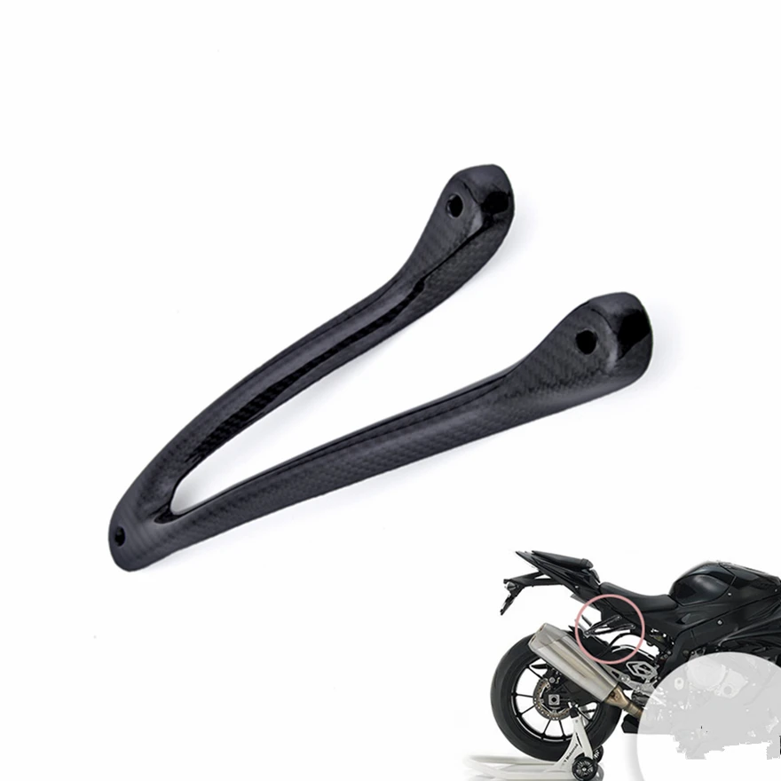 MOTO4U Motorcycle Exhaust Hanger Bracket for BMW S1000R 2017 Motorcycle Accessories Black