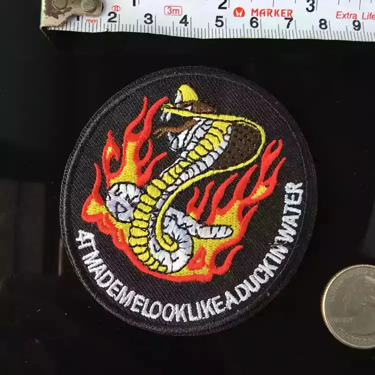5PCS/lot Round Flame Snake Embroidered Patches Iron on Patch for Clothes Shoes Bag Hot Adhensive Decoration Embroidery Applique
5PCS/lot Round Flame Snake Embroidered Patches Iron on Patch for Clothes Shoes Bag Hot Adhensive Decoration Embroidery Applique