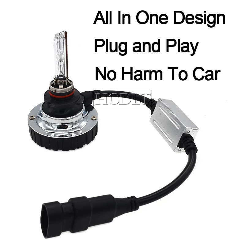 HCDLT 35W Mini All In One Xenon H11 HID Headlight Kit Xenon 9005 HB3 4300K 6000K Auto Lamp Bulb Fog Lights 12V HID Conversion Kit (8)