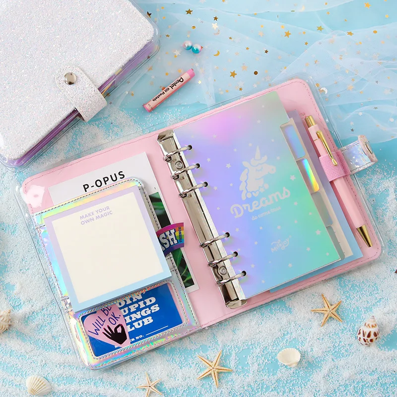 Glitter Card Holder Function Notebook Business Card Holder Photo Fold Women Travel Planner Journal Diary PVC Notepad
Glitter Card Holder Function Notebook Business Card Holder Photo Fold Women Travel Planner Journal Diary PVC Notepad