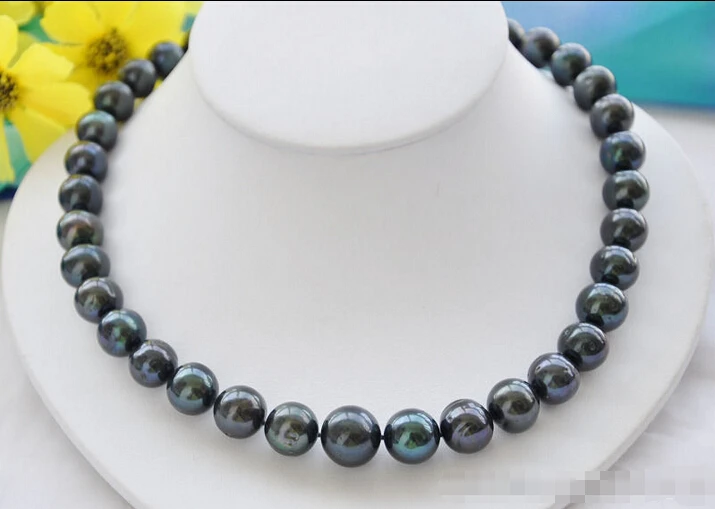 FREE SHIPPING * z6020 Big 13mm ROUND BLACK Freshwater cultured PEARL NECKLACE 17inch
FREE SHIPPING * z6020 Big 13mm ROUND BLACK Freshwater cultured PEARL NECKLACE 17inch