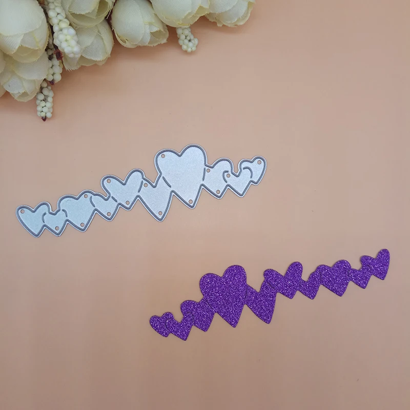 Heart Edge Border Lace Metal Cutting Dies knife Mold Stencil DIY Frames Embossing Folder Template Embossing troqueles
Heart Edge Border Lace Metal Cutting Dies knife Mold Stencil DIY Frames Embossing Folder Template Embossing troqueles