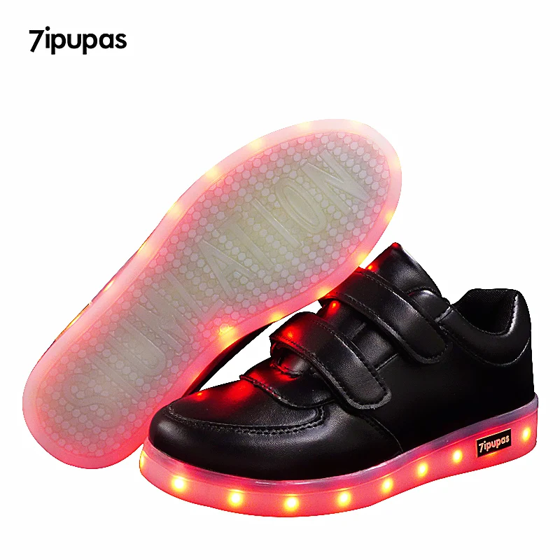Image New Children Luminous Shoes Boys Girls Sport Running Shoes Baby Glowing Lights Fashion Sneakers Toddler Little Kid LED Sneakers