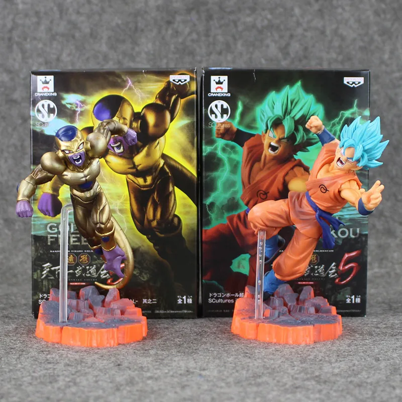 14CM Dragon Ball Z Super Saiyan Goku Son Freeza Freezer Ultimate Form Anime Combat Edition Dragonball PVC Action Figure Toys
14CM Dragon Ball Z Super Saiyan Goku Son Freeza Freezer Ultimate Form Anime Combat Edition Dragonball PVC Action Figure Toys
