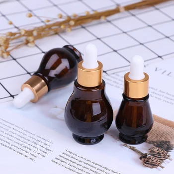 10/20/30ml Amber Glass Dropper Bottle essential Oil Perfume Bottles Empty Container Travel Refillable Bottle Transparent Brown
10/20/30ml Amber Glass Dropper Bottle essential Oil Perfume Bottles Empty Container Travel Refillable Bottle Transparent Brown