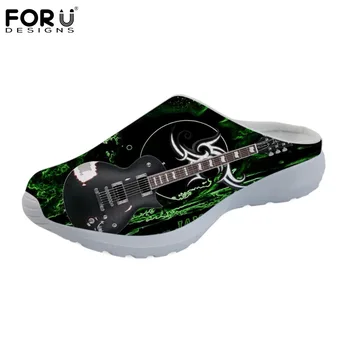 FORUDESIGNS Fashion Men Sandals Summer Mens Comfortable Home Slippers Flats Men Shoes Guitar Pattern Sandalias Hombre Slippers
FORUDESIGNS Fashion Men Sandals Summer Mens Comfortable Home Slippers Flats Men Shoes Guitar Pattern Sandalias Hombre Slippers