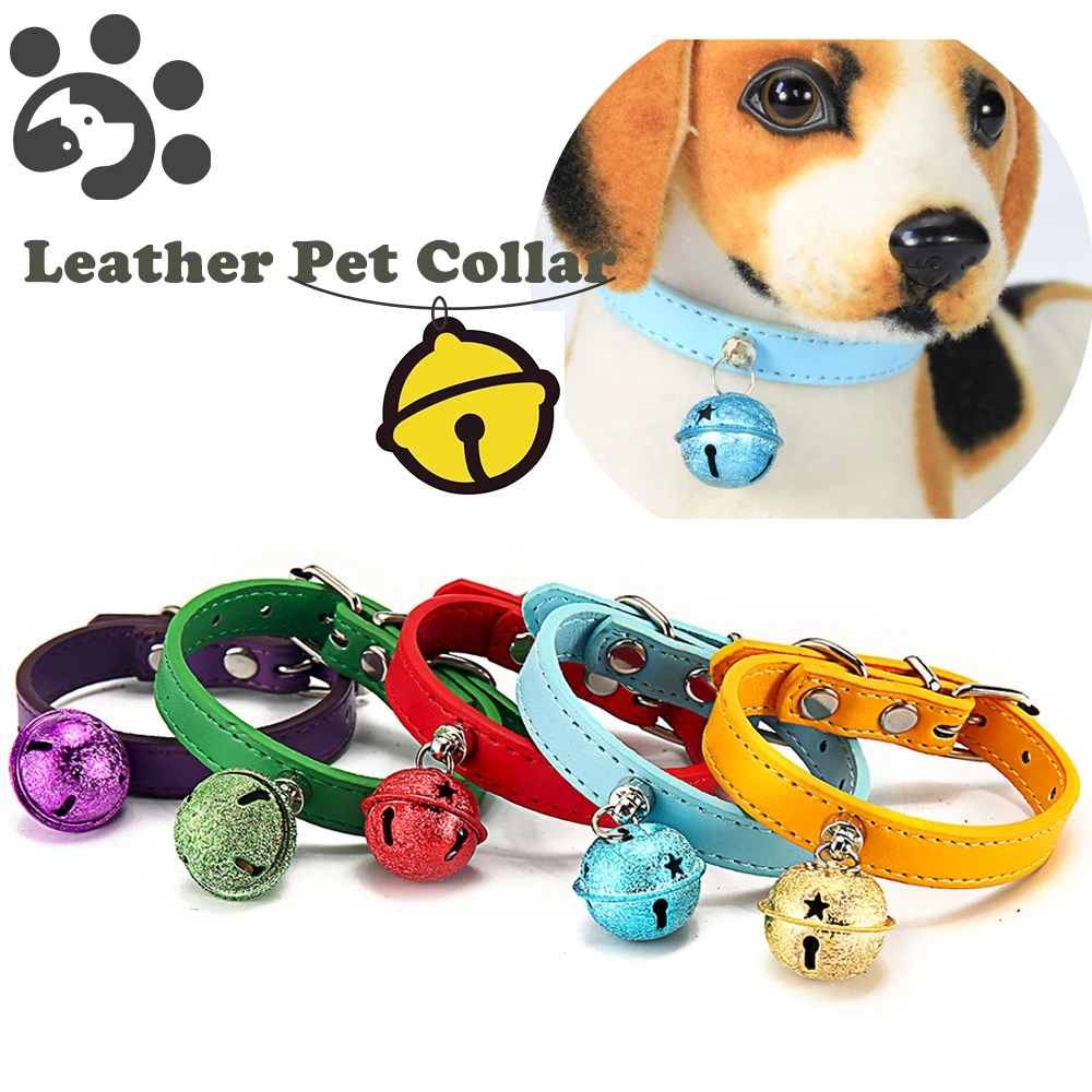 Leather Dog Collar with Bell for Small Large Cats Medium Dogs Adjustable Dog Collars Puppy Outdoor Lead Collar Chihuahua MP0058
Leather Dog Collar with Bell for Small Large Cats Medium Dogs Adjustable Dog Collars Puppy Outdoor Lead Collar Chihuahua MP0058