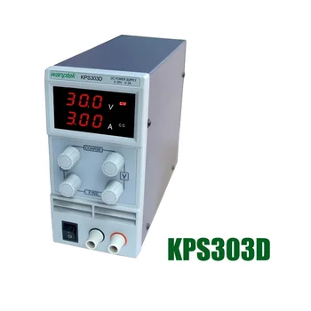 KPS303D Adjustable High Precision Double LED display Switch DC Power Supply Protection Function 30V3A 110V-230V 0.1V/0.01A EU
KPS303D Adjustable High Precision Double LED display Switch DC Power Supply Protection Function 30V3A 110V-230V 0.1V/0.01A EU