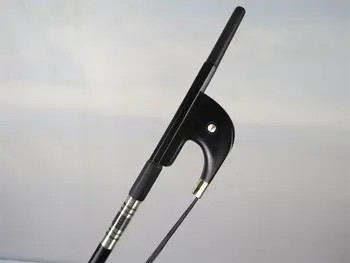 1pc strong Carbon Fiber German-style double bass bow, black bow hair #10218 
1pc strong Carbon Fiber German-style double bass bow, black bow hair #10218