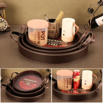 Vintage Leather Storage Tray Home Storage Box Organizer Coffee Bar Organizer Storage Boxes Tray Container for Food
Vintage Leather Storage Tray Home Storage Box Organizer Coffee Bar Organizer Storage Boxes Tray Container for Food
