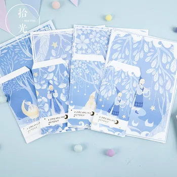 9Pcs/Set 3 Envelopes & 6 Letter Papers Fantasy Anthony Series Envelope Writing Paper Gift Stationery
9Pcs/Set 3 Envelopes & 6 Letter Papers Fantasy Anthony Series Envelope Writing Paper Gift Stationery