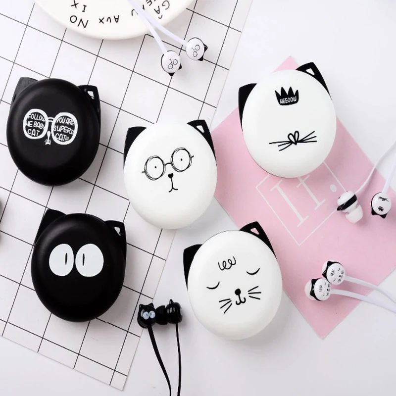 Cute Cat Emoji Earphones Stereo in-ear Earbud with Mic for iPhone Samsung Xiaomi Adults Girls Kid Gifts
Cute Cat Emoji Earphones Stereo in-ear Earbud with Mic for iPhone Samsung Xiaomi Adults Girls Kid Gifts