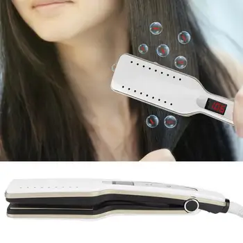 Portable Electric Wet & Dry Hair Straightener Hair Styling Tool EU Plug Hair Styling Tool
Portable Electric Wet & Dry Hair Straightener Hair Styling Tool EU Plug Hair Styling Tool