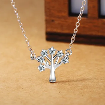 Boho Bijoux Long 925 Sterling Silver Zirconia Tree Necklaces For Women Statement Jewelry kolye collares joyas de plata 925
Boho Bijoux Long 925 Sterling Silver Zirconia Tree Necklaces For Women Statement Jewelry kolye collares joyas de plata 925