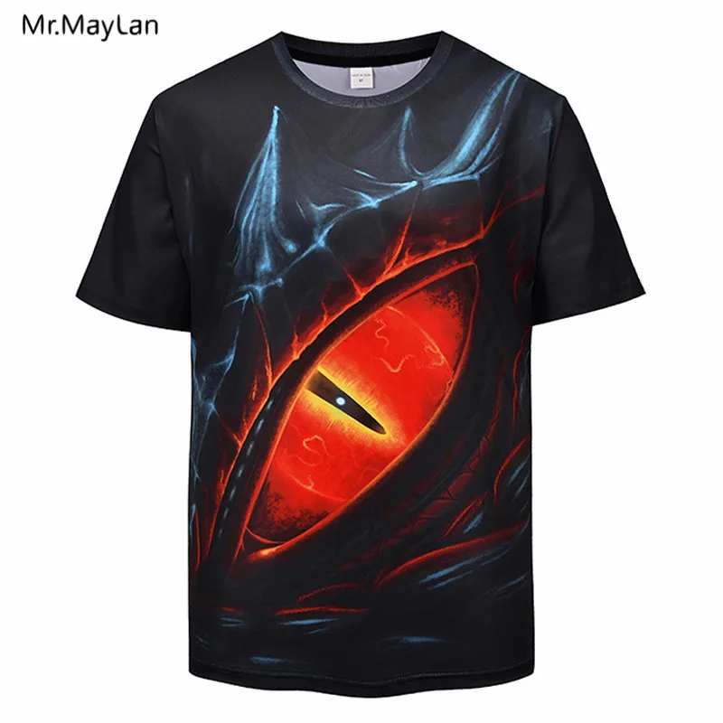 Cool 3D Print Devil's Red Eye T shirt Men/Women Hipster Black Tshirt Tees Tops Boys Streetwear Summer T-shirt EU Size Clothes
Cool 3D Print Devil's Red Eye T shirt Men/Women Hipster Black Tshirt Tees Tops Boys Streetwear Summer T-shirt EU Size Clothes