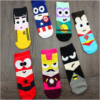 1 pairs / lot 2017 new Avenger Union neutral cotton socks cartoon socks shallow mouth socks Captain America Socks men and women
1 pairs / lot 2017 new Avenger Union neutral cotton socks cartoon socks shallow mouth socks Captain America Socks men and women