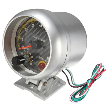 0~8000RPM 95mm/3.75in Tachometer Gauge Diameter White Works on 4 6 8 Cylinder Engines Universal Fits 12V Petrol Vehicle Durable
0~8000RPM 95mm/3.75in Tachometer Gauge Diameter White Works on 4 6 8 Cylinder Engines Universal Fits 12V Petrol Vehicle Durable