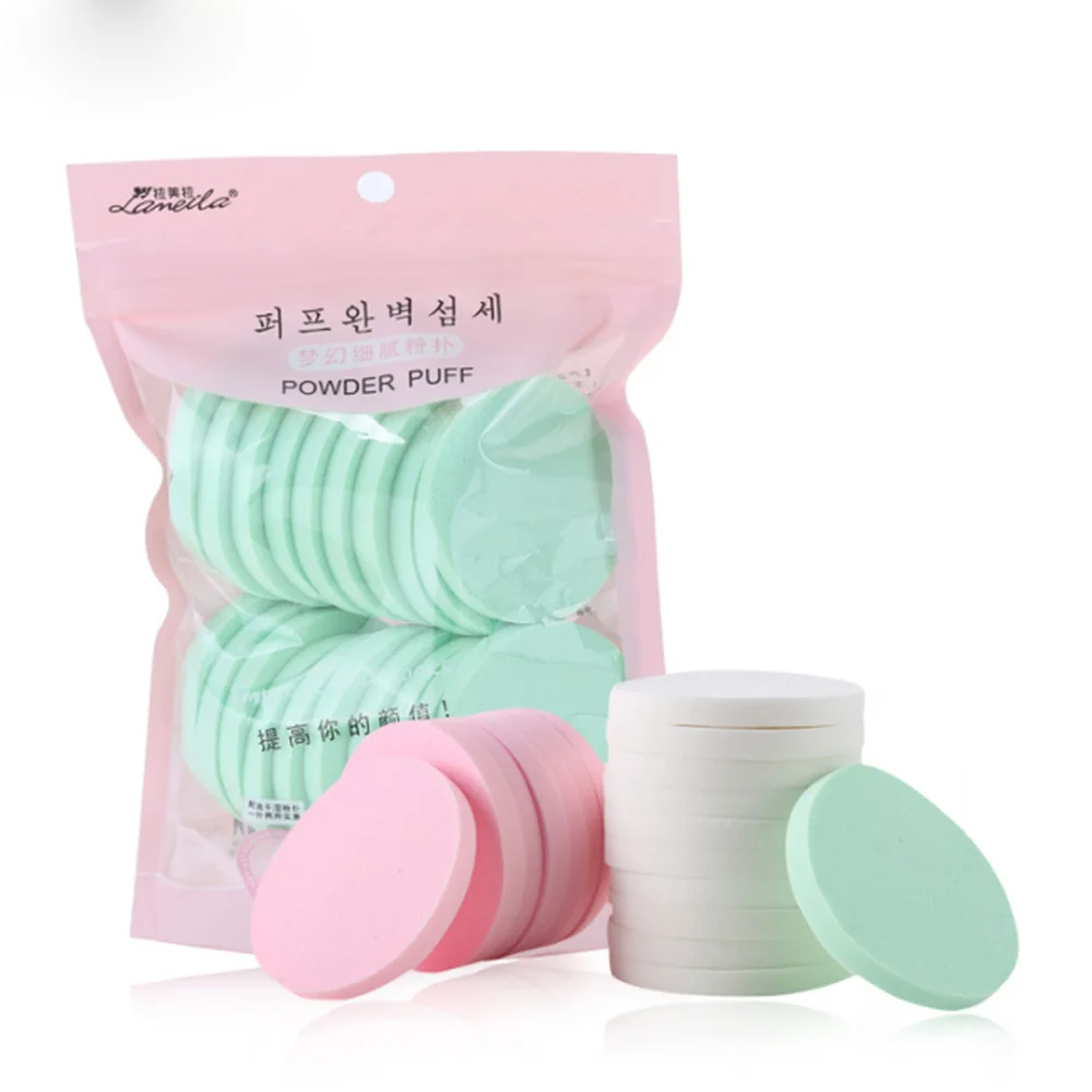 20 pcs Makeup Sponge Powder Puff Foundation Cosmetic Facial Sponges Soft Powder Puff for Beauty Tool Random Color
20 pcs Makeup Sponge Powder Puff Foundation Cosmetic Facial Sponges Soft Powder Puff for Beauty Tool Random Color