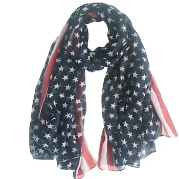 Fashion Lightweight Women Scarf Large Long Navy Blue With Red Striped Star Print Polyester Soft Warm Beach Shawl Warp 180*115cm
Fashion Lightweight Women Scarf Large Long Navy Blue With Red Striped Star Print Polyester Soft Warm Beach Shawl Warp 180*115cm