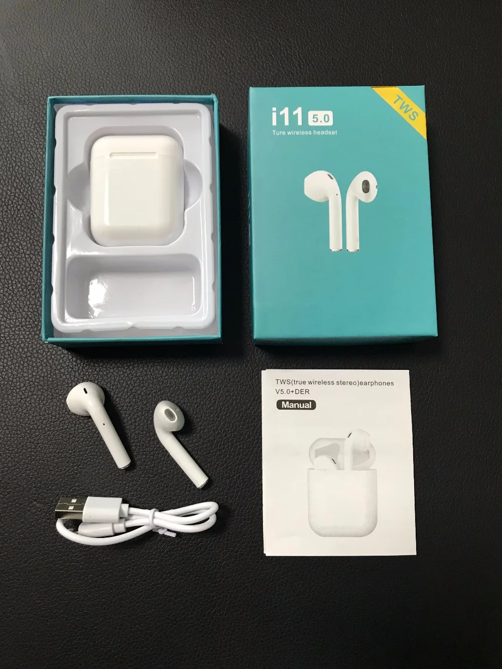 i11 TWS Bluetooth Earphone Wireless Mini Headset Earbuds Stereo Handsfree With Charging Box Mic for iphone Android
i11 TWS Bluetooth Earphone Wireless Mini Headset Earbuds Stereo Handsfree With Charging Box Mic for iphone Android