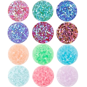 Hot 12mm 20PCS/Pack Mix Colors Flat back Resin Cabochons DIY Hair Clip Bracelets Jewelry Wholesale
Hot 12mm 20PCS/Pack Mix Colors Flat back Resin Cabochons DIY Hair Clip Bracelets Jewelry Wholesale