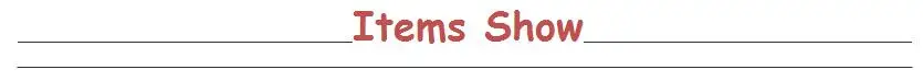 items show