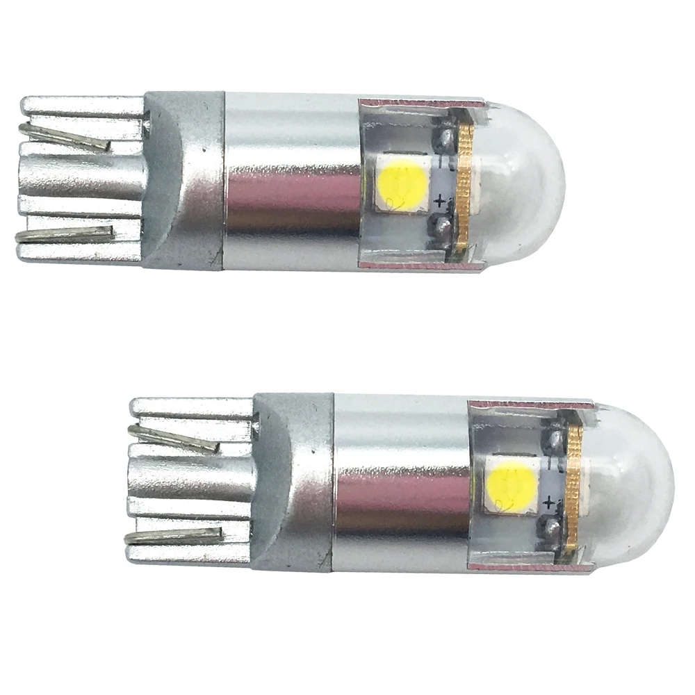 T10 NEW!! 2Pcs T10 W5W 3 SMD Wedge Lamp 3 LED 3030 SMD Car LED Light Bulbs 194 168 Clearance Side Marker Lighting 12V DC 5 color
T10 NEW!! 2Pcs T10 W5W 3 SMD Wedge Lamp 3 LED 3030 SMD Car LED Light Bulbs 194 168 Clearance Side Marker Lighting 12V DC 5 color