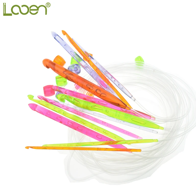 Looen Brand 12pc/set Plastic Afghan Carpet Crochet Hooks Rug Needles Sweater Weaving DIY Tools Length 1.1-1.2m Knitting Needles
Looen Brand 12pc/set Plastic Afghan Carpet Crochet Hooks Rug Needles Sweater Weaving DIY Tools Length 1.1-1.2m Knitting Needles